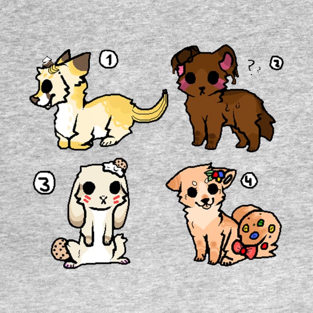 cutie dogs group by ajaydesign